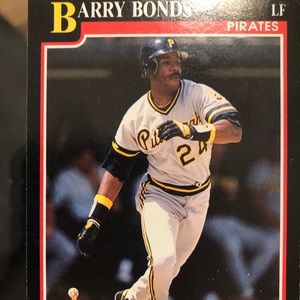 1991 Score Barry Bonds Card